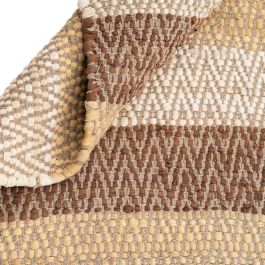 Alfombra Rayas Natural Algodón 200 X 300 cm