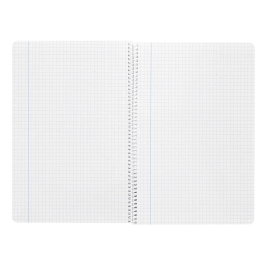 Liderpapel witty Cuaderno espiral folio tapa dura 80 hojas 75gr cuadro 3mm con margen colores surtidos
