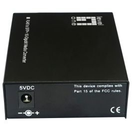 Level One GVT-2051 Convertidor 10GbE RJ45 a SFP+ para Redes de 1000/2500/5000/10000Mbit/s