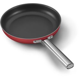 Smeg CKFF2801RDM Sartén Bratpfanne de 28 cm, Color Rojo