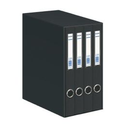 Modulo Carpeta Anillas Dohe Carton Forrado 4 Uds. A4 2 An.Mixtas 25Mm Negro (Set de 2) Precio: 45.50000026. SKU: B1GCHPJ4A8