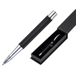 Belius Roller Turbo Aluminio Textura Punteada Negro y Plateado Tinta Azul Caja de Diseño 0.7mm Precio: 14.49999991. SKU: B1G55LTEDP