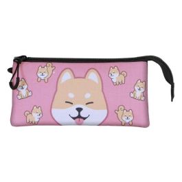 Karactermania Estuche Portatodo Triple Oh My Pop! Shiba Multicolor 23 x 8 x 11 cm