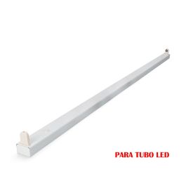 Edm Regleta Estanca para Tubo LED 1x22W (Eq. 58W) 153cm Blanco 220-240V Techo/Pared