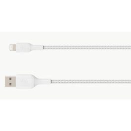 Belkin CAA002BT1MWH Cable Lightning a USB-A Trenzado Boost Charge 1m Blanco Precio: 19.49999942. SKU: B13Y3L3ZKE