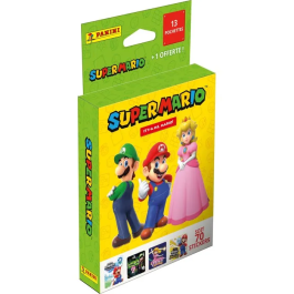 Panini Blister AACBC24595 Super Mario 2 - 13 sobres + 1 gratuito con 70 cromos / pegatinas