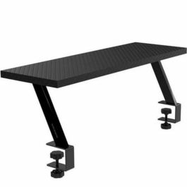 Mars Gaming MGDS Soporte Elevador de Monitor Ergonómico 60x20 cm Fibra Carbono Hasta 10 kg para Escritorios 10-33mm