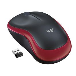 Logitech Wireless Mouse M185, RF Wireless, Alkaline, Red Precio: 16.59000024. SKU: B1K66XGVD7