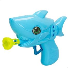Pistola pompas tiburon eléctrica color bubbles 17 cm Pistola pompas tiburon eléctrica color bubbles 17 cm