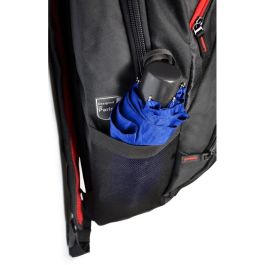 PORT Designs Mochila Houston para Portátil 43.9cm (17.3") Negra con Compartimento para Tablet y Bolsillos con Cremallera