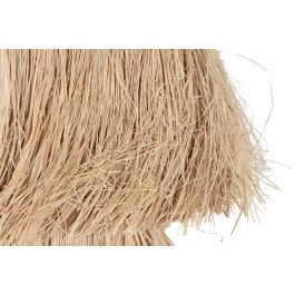 DKD Home Decor Lámpara Techo Balines Natural Yute Metal Flecos 50.5 x 148 x 50.5 cm