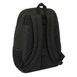 Mochila Escolar Kappa Dark Negro 32 x 44 x 16 cm