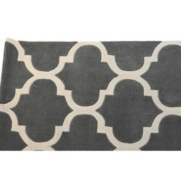 Alfombra DKD Home Decor 160 x 230 x 2 cm Gris Poliéster Étnico