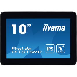 iiyama TF1015MC-B3 Monitor Táctil 10.1" (25.7cm) HD 1280x800 LED IPS Multi-Touch HDMI DP USB Negro