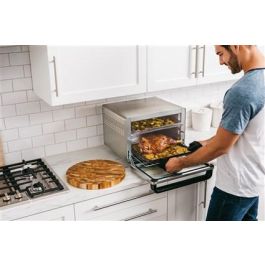 Ninja Horno de Sobremesa Multifunción 10 en 1 con Tecnología True Surround Convection para Cocción Rápida y Uniforme