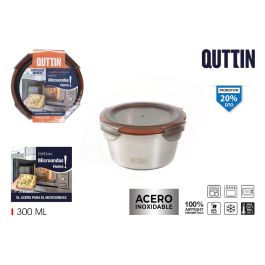 Fiambrera de Acero Quttin 0.3L para Microondas y Horno (12 Unidades) Precio: 34.50000037. SKU: B1CQVB5CLG