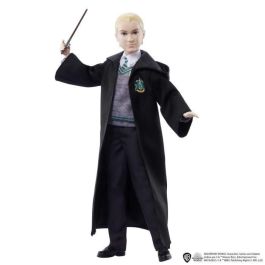 Mattel Hmf35 Muñeco Draco Malfoy Harry Potter Coleccionable, Uniforme Slytherin, Varita, Detalles Realistas, Articulado +6 Años Mattel Hmf35 Muñeco Draco Malfoy Harry Potter Coleccionable, Uniforme Slytherin, Varita, Detalles Realistas, Articulado +6 Años