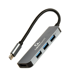 Gembird A-CM-COMBO2-01 base para portátil y replicador de puertos USB 3.2 Gen 1 (3.1 Gen 1) Type-C Gris Precio: 24.89000008. SKU: B1HVYV4RRJ