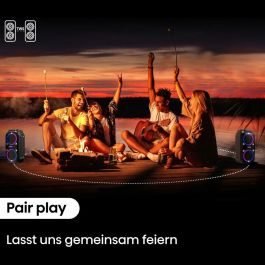 Altavoz Bluetooth Portátil Hisense PARTY ROCKET160 Negro