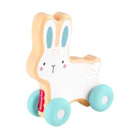 Fisher-Price Conejo De Madera Para Empujar Jdm52 Juguete Educativo +6 Meses
