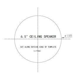 Vivolink Altavoz de Techo 2 Vías 70W Blanco Sin Marco 6.5" RMS 35W para Instalaciones en Salas de Reuniones