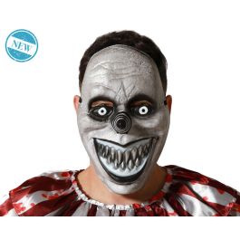 Mascara de Payaso Siniestro Blanca Con Dientes Afilados Accesorio Halloween Precio: 1.5900005. SKU: B13VQNR3FC