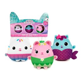 Pack 3 Mini Peluches Casa De Gabby 76/24631 Famosa Softies