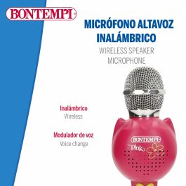 Micrófono Karaoke Bontempi 6 Unidades Micrófono Karaoke Bontempi 6 Unidades