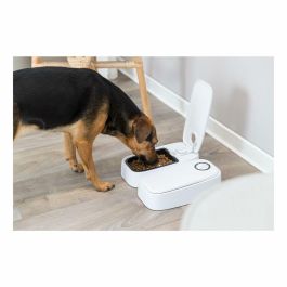 Comedero automático Trixie Blanco Negro Acrílico Plástico