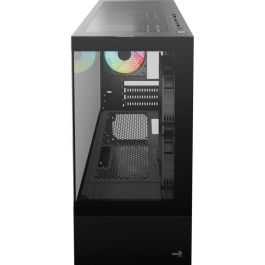 Caja PC - AEROCOOL - Viewport Mini-G V1 - Minitorre - M-ATX - Cristal templado - F-RGB - Negro