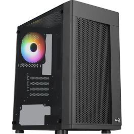 Aerocool AER4711099471799 Caja PC Hexform G v2 Mini Torre Micro-ATX Negra, Sin Fuente Alimentación Aerocool AER4711099471799 Caja PC Hexform G v2 Mini Torre Micro-ATX Negra, Sin Fuente Alimentación