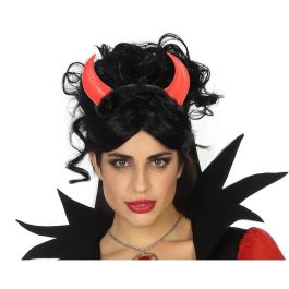 Diadema Cuernos Demonios Halloween Rojo para Disfraz Adulto Precio: 0.79000053. SKU: S1110944