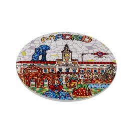 Salvamantel Madrid Versa 20x20 cm cerámica base corcho (4 Unidades)