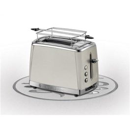 Russell Hobbs 26970-56 Tostador Luna Stone 2 Rebanadas, Control Nivel Tueste, Soporte Calientapanecillos, Función Levantar y Ver, Bandeja Recogemigas