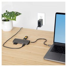 Startechcom 115B-USBC-MULTIPORT Docking Station USB-C, HDMI 4K 60Hz, 100W PD, 3x USB-A, Ethernet Gigabit, Lector SD/MicroSD, Compatible Multiplataforma