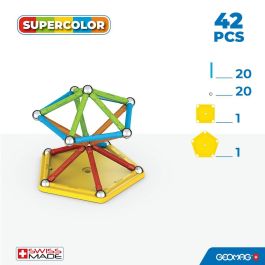 Geomag GEO0871772003830 Super Color Reciclado 42 piezas multicolor