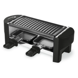 Little Balance ADAQ70422 Máquina de Raclette para 2 Personas 350W Blanco / Negro