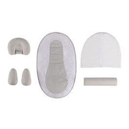 Tinéo - Cocoón de sueño para bebés, cuña de bebé, 10 °, escalable, ajustable, extraíble, 0-3 meses, Baby Tete Hold, 58x40cm Tinéo - Cocoón de sueño para bebés, cuña de bebé, 10 °, escalable, ajustable, extraíble, 0-3 meses, Baby Tete Hold, 58x40cm