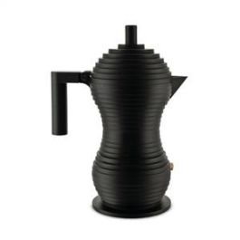 Alessi MDL02/3 BB Pulcina Cafetera Negra 3 Tazas Diseño Michele de Lucchi Precio: 51.49999943. SKU: B1DARMXA54