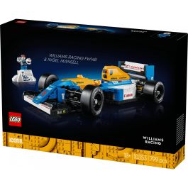 Lego FW14B Icons Set de Construcción Williams Racing Coche de Carreras Nigel Mansell para Adultos 18+