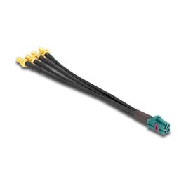 DeLOCK Cable Mini FAKRA Z cuádruple hembra a 4 x SMA hembra tipo A, 0.2 m, 50 Ω, 20 GHz, Negro Precio: 108.779. SKU: B1DD7VTGRV