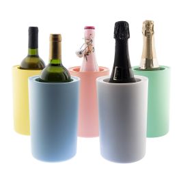 Koala Enfriabotellas Light Gel 19x12 cm Blanco Plástico Mate Higiénte Higiénico Transportable