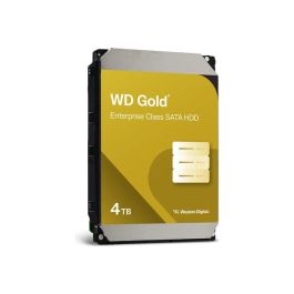 WD WD4004FRYZ Disco Duro Interno Gold 4TB 3.5" SATA III 7200 rpm para Servidores y Almacenamiento Empresarial con Alta Fiabilidad 24/7
