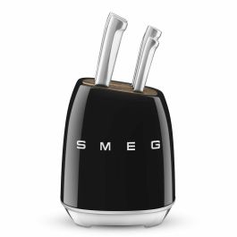 Smeg KBSF02BL Knife Block 50'S Style Black Precio: 258.50000044. SKU: B19CAZMT7W