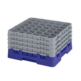 CAMBRO - 36S900-186 - Cesta de lavado 36 comp. 4 alturas - 7,2 cm Ø máx. - alt. máx. 24,1 cm - 50 x 50 x 26,7 cm - Azul marino Precio: 95.5000002. SKU: B1JFKSYW35