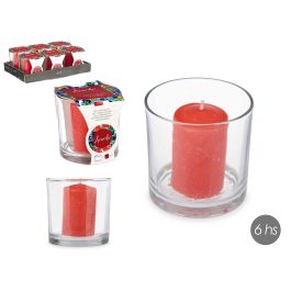 Portavela Taco Vela Frutos Rojos Acorde 10CM (6 Unidades)