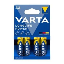 Varta Pila Alcalina Longlife Power AA LR06 Blister 4 Unidades Ø14,5 x 50,5 mm