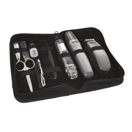 Wahl 9962-1816 Cortabarbas + Recortadora de Nariz, Orejas y Cejas Travel Kit