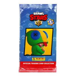 Panini PAN8051708025347 Pack de inicio Brawl Stars TC: Carpeta, 2 fundas, 16 cartas + 1 carta de edición limitada