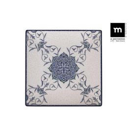 Plato Llano Rosetta 24x24 cm Elite Brillo - La Mediterranea (6 Unidades) Precio: 23.50000048. SKU: B1K4W8L3HR